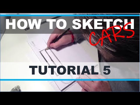 How to Draw Cars - Car Sketch Tutorial , Luciano Bove - YouTube
