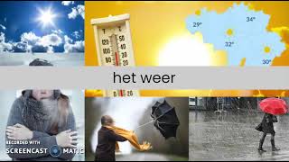 Het weer