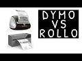 Comparing Label Printers Rollo vs Dymo