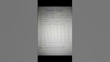 what is composite number | composite number between 1 to 100 | Total composite no 1 to 100| #status
