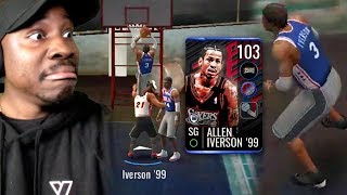 103 OVR IVERSON GLITCHED THE GAME! NBA Live Mobile 19 Season 3 Ep. 81