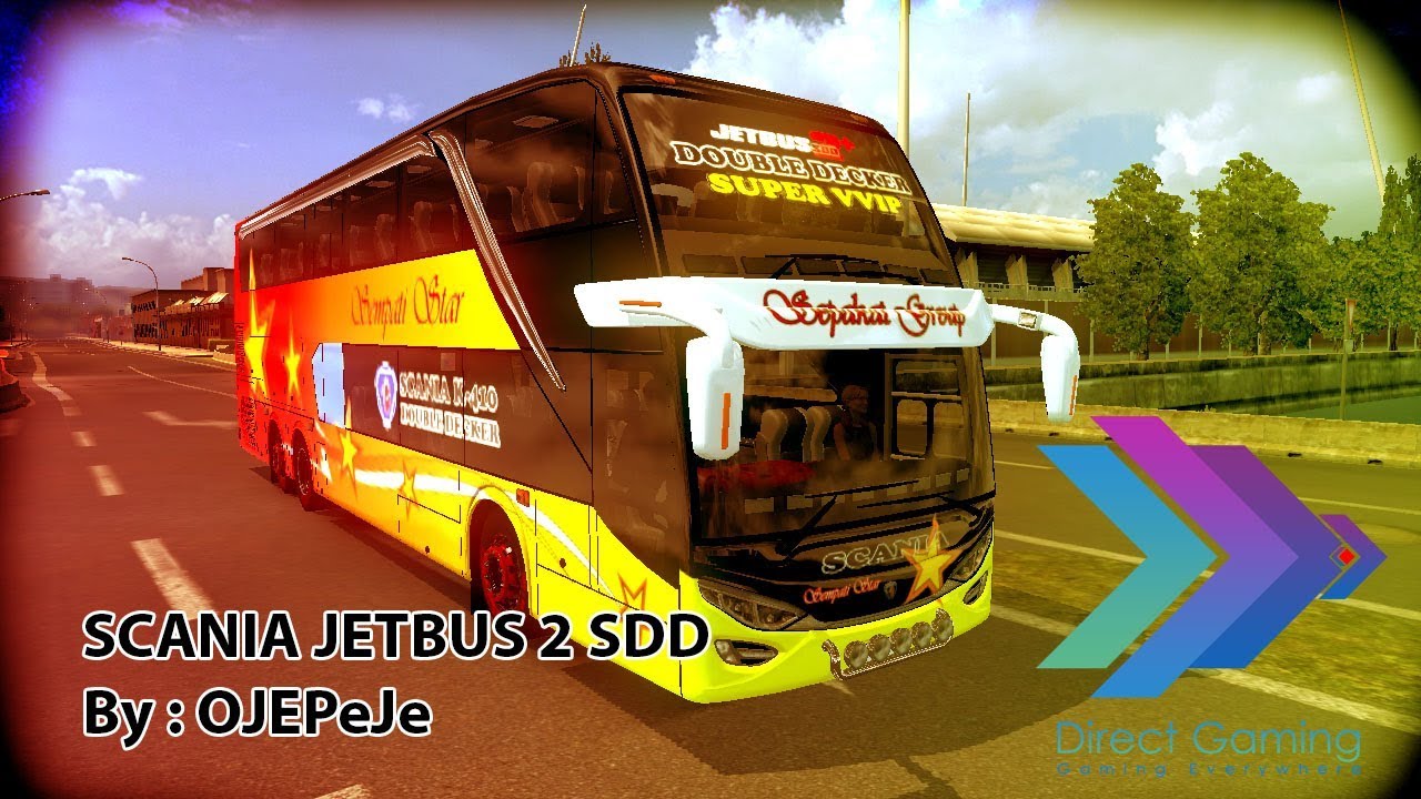 ETS2 Bus Mod - AP Scania Jetbus 2 SDD By OJEPeJe - YouTube