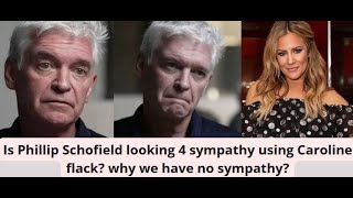 Phillip Schofield is looking 4sympathy with Caroline flack? Yet he didn&#39;t do the same4 Meghan Markle