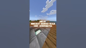 Join my BRAND NEW Minecraft BEDROCK REALM 😤😤😤