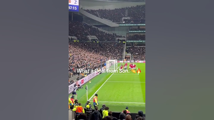 Son corner kick goal 😳