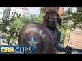 Winter Soldier vs Captain America Fight Scene | Marvel