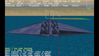 Wakuseibokan - Dodging incoming missiles