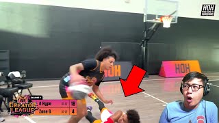 LSK GOT DROPPED!!! ZONE 6 VS 2 HYPE WENT DOWN TO THE WIRE!!! | HOH 3V3 CREATOR LEAGUE