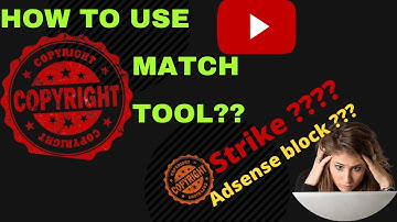 How to use Copyright Match Tool in Youtube??copyright match tool kaise use karein#copyrightmatchtool