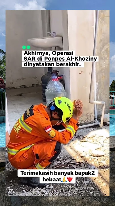 TERIMA KASIH UNTUK SEMUA PETUGAS EVAKUASI HEBAT