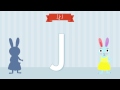 Les lettres de l&#39;alphabet - Apprendre à écrire le J avec Pinpin et Lili