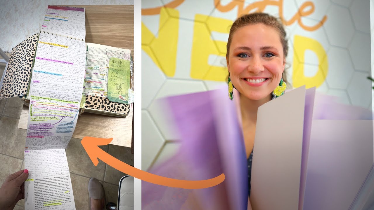 Вам НУЖНО использовать бумагу для скрапбукинга в своих заметках в Библии, вот почему...