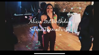 Alicia’s 21st Birthday Selena Theme Party