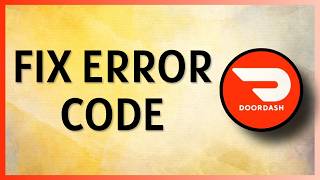 Famous How To Fix Doordash Driver Error Code 1 in 2026 Net Worth