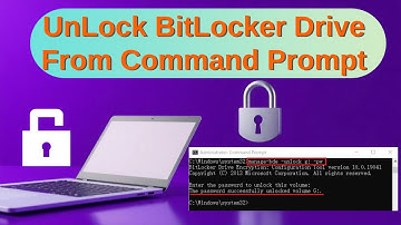 How to Unlock BitLocker from CMD with Password/Recovery Key/External Key: Step-by-Step Guide