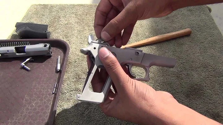 S&W 6906 disassembley: Lower Frame