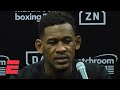 Daniel Jacobs reacts to Julio Cesar Chavez Jr. quitting fight, fans trashing ring | Boxing on ESPN