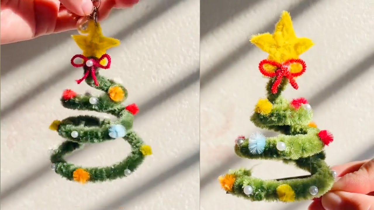 モールを使って回転するクリスマスツリーを作る make a Christmas tree