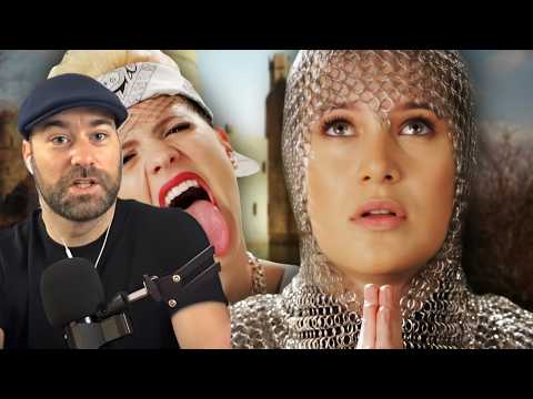French guy react to Miley Cyrus vs Joan of Arc. Epic Rap Battles of History