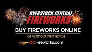 Quest Canister Shells (24 Shells Being Shot) (Brothers Fireworks & Pyrotechnics)
