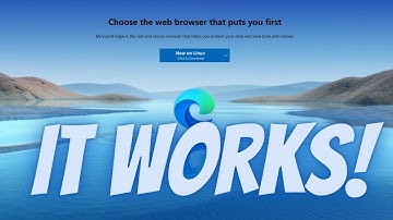 Microsoft Edge For Linux - It works! Fast! It