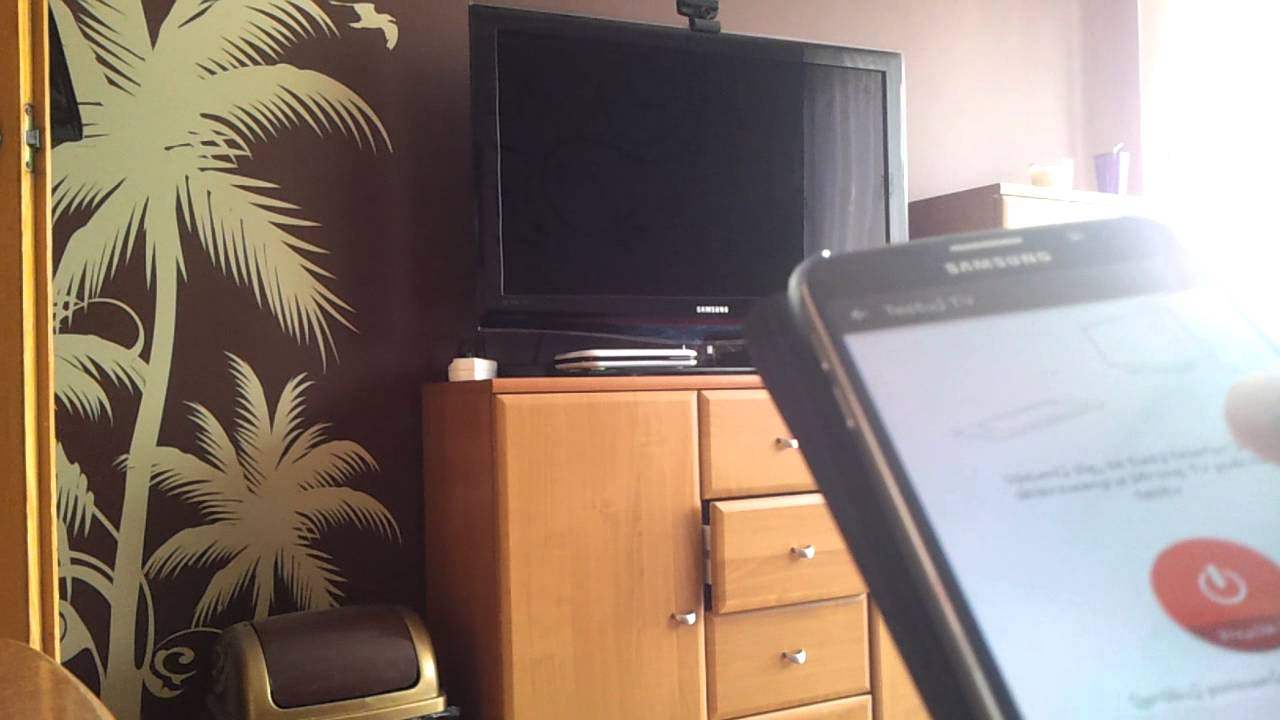 Sterowaniem z TV(aplikacja Peel Smart Remote) Galaxy S6