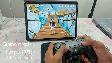 Playing Genshin Impact With a Ps4 Controller? IPad Pro 120FPS