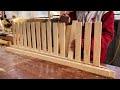 Family Dining Table And Chair Set For 4 To 6 People // Woodworking Projects.