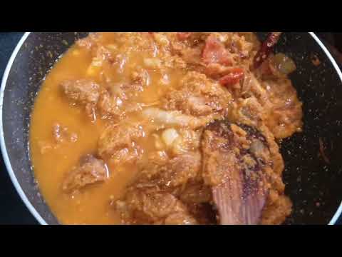 আলু দিয়ে কচি পাঁঠার লাল ঝোল