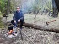 ПВД 2021. Одиночный поход в лес. Single trip trave. SOLO BUSHCRAFT CAMP.