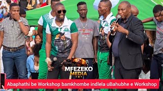Abaphathi Bendawo I Workshop Bamxowhile Ubahubhe Emva Kwalendumezulu Yokwethula I Album Nasi Isiza2