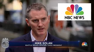 Seattle Police Officers Guild President Mike Solan, Interviewed on NBC Nightly News 6.15.20