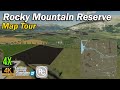 Rocky mountain reserve  map tour  farming simulator 22