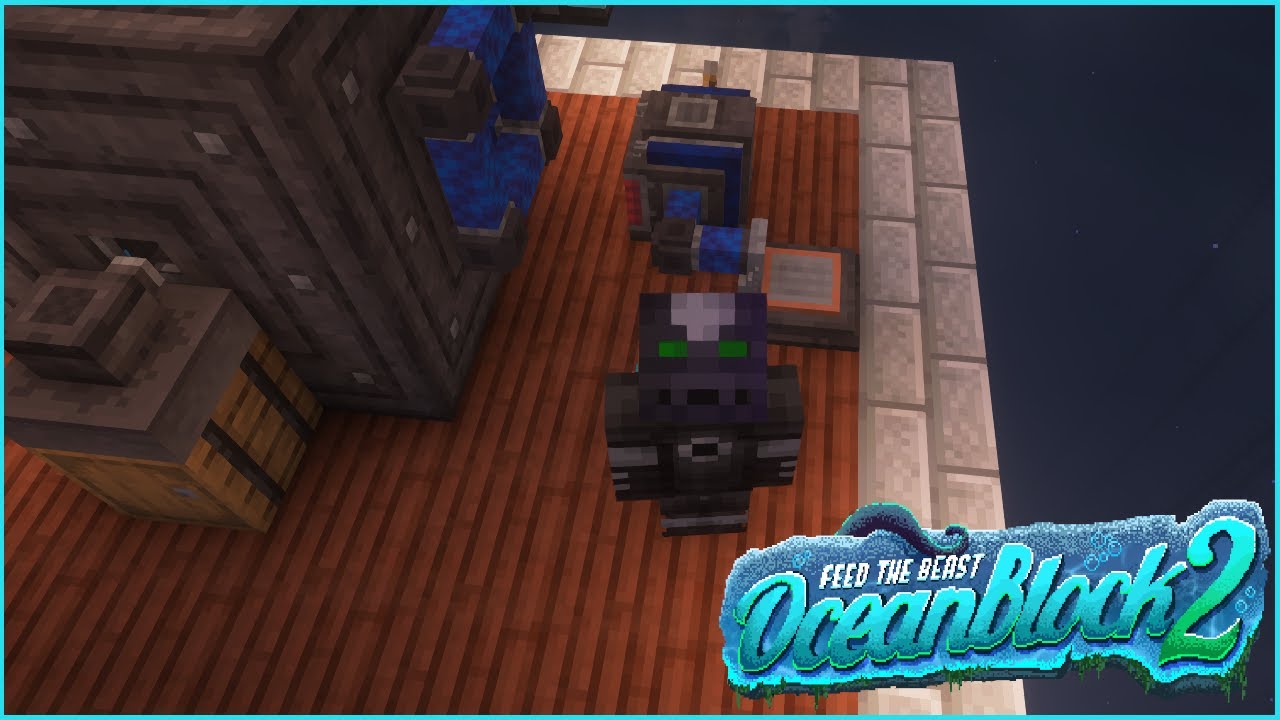 FTB OceanBlock 2 - Ep 07 - Pneumaticcraft! I Am.... Ironman! - YouTube