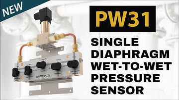 NEW - PW31 Single Diaphragm Wet-to-wet Pressure Sensor