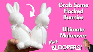 DIY Flocked Bunny Makeover/Flocked Bunny with Arms and Feet by Patti J. Good 9,334 views 1 month ago 19 minutes