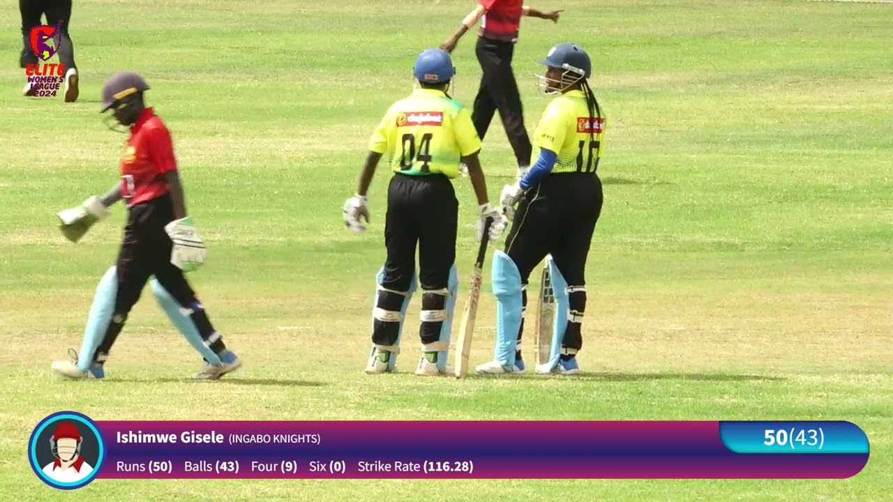 ELITE WOMEN'S T20 | MATCH 5 | AMASIMBI HAWKS VS INGABO KNIGHTS