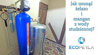 Stacja uzdatniania wody  Jak usunąć żelazo i mangan z wody ze studni? ECOPERLA  Strawbale Vlog 137