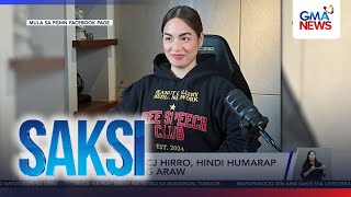 PGMN Anchor CJ Hirro, hindi humarap sa NBI ngayong araw | Saksi