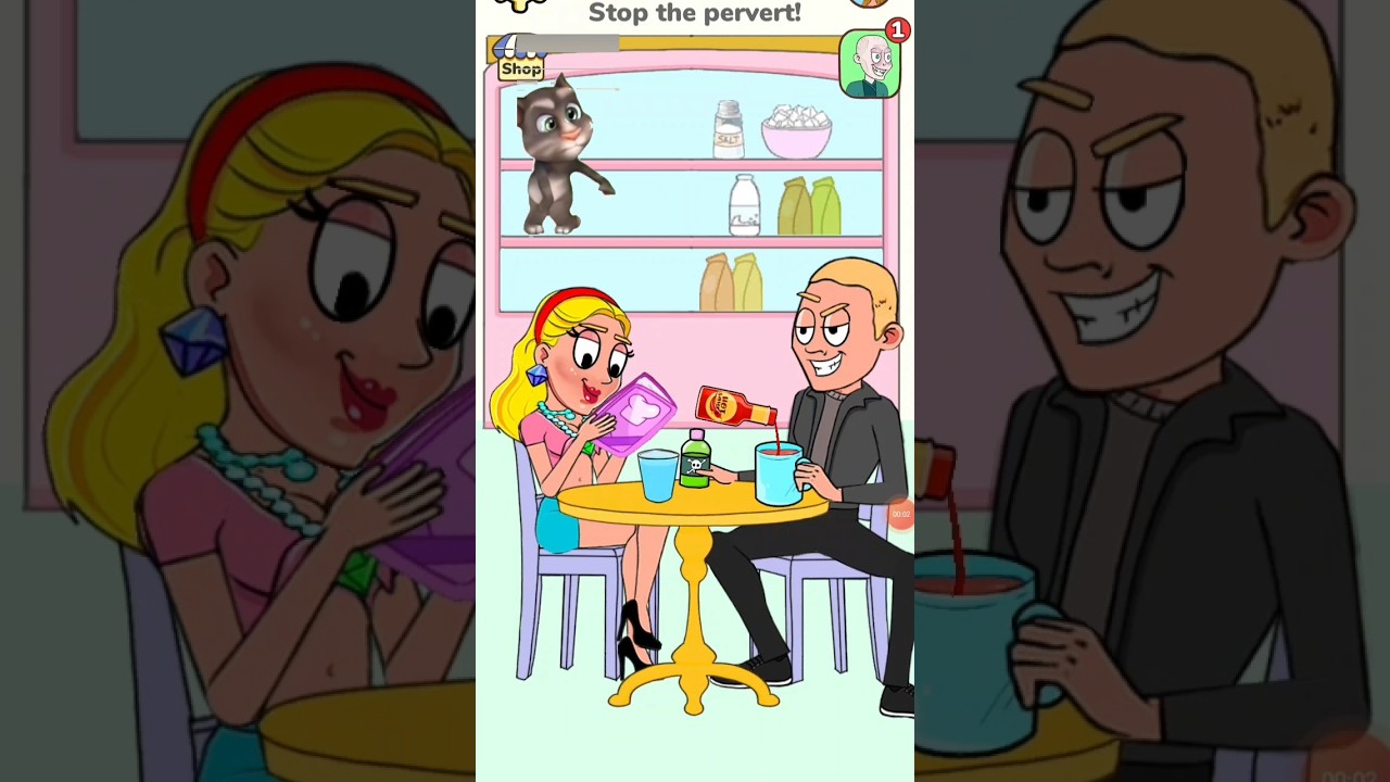 tom stop the pervert 🤣🤣(my talking tom 2) 