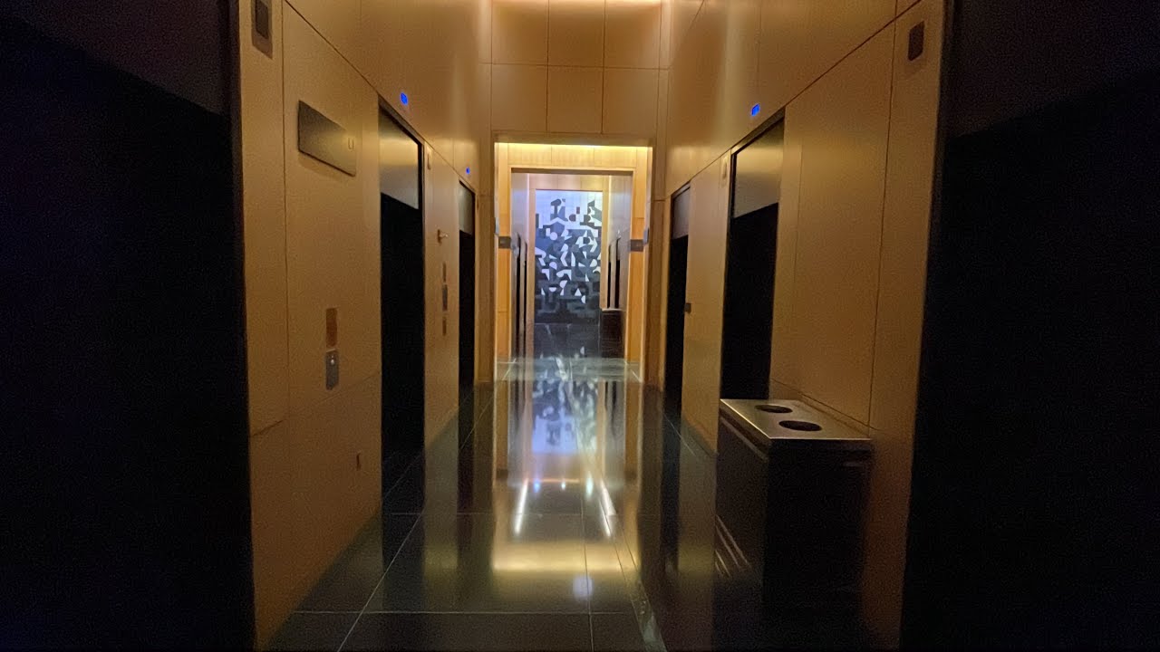 Otis Skyrise High-Speed Elevators - Marriott Marquis in Chicago, IL (Silent Take)