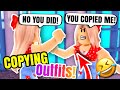 🤣COPYING people's OUTFITS *again * LOL | ROBLOX Funny Trolling!