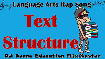 Reading Thinking Rap Song #124 Text Structure (Time, Compare-Contrast, Cause-Effect, Description)