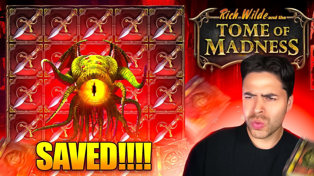 THIS ONE BONUS ON TOME OF MADNESS SAVED THE BALANCE!!