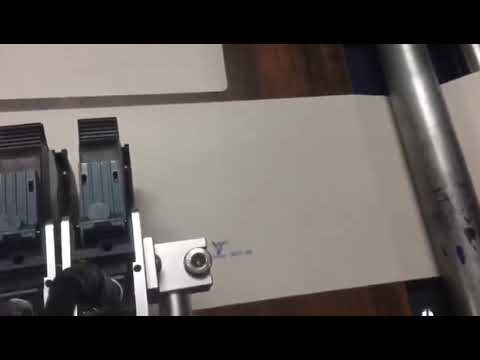 Meenjet Mx2 Batch Coding Machine how to print batch number logo and text date on the cardboard?