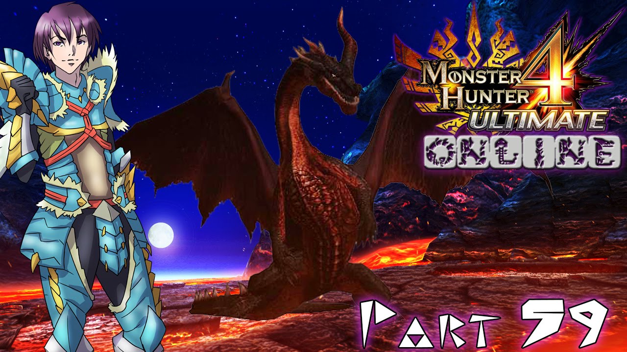 MH4U Online Part 59 7★ Enter the Red Dragon YouTube