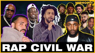 Drake vs. Kendrick Beef History \& Sparking Civil War