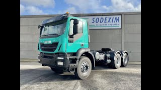 SODEXIM : Tracteur 6x4 neuf - IVECO TRAKKER AD380T38H (VS 2938)