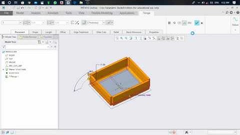 Video-22 How to use leaders,Datums,tolerance in creo parametric sheet metal @CAD-Masters