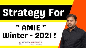 Strategy for AMIE Winter - 2021